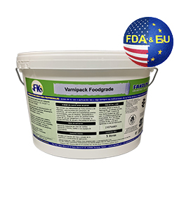 food contact multipurpose varnish EU & FDA, certified varnish UE 10/2011 y FDA 21 CFR 175.300, food contact varnish, food grade varnish, food safe varnish, overprint varnish, UE 10/2011 varnish, 